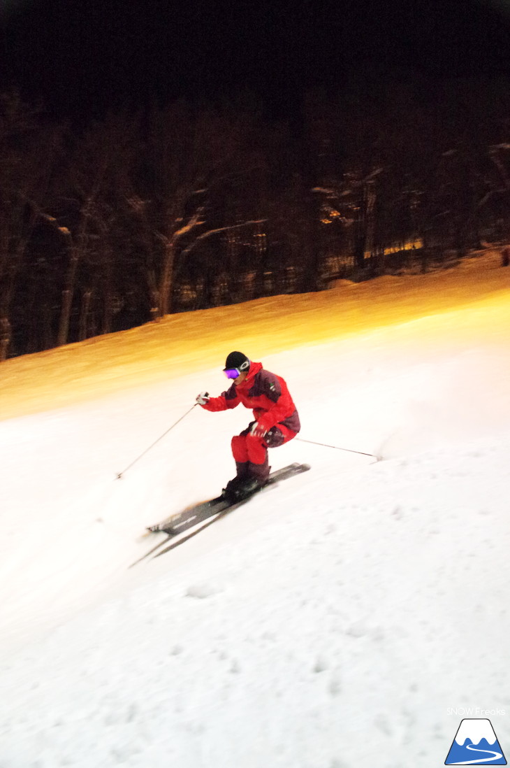 浅川誠さんと滑る『ナイターセッション in 札幌藻岩山スキー場』!! planning of ICI石井スポーツ札幌店 / b.c.map sapporo.